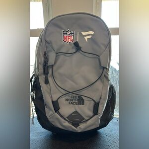 The North Face Gray and Black Backpack